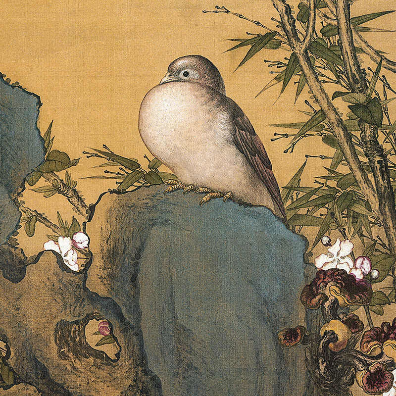 Lang Shining “Splendid Spring” Scroll Wall Art-03