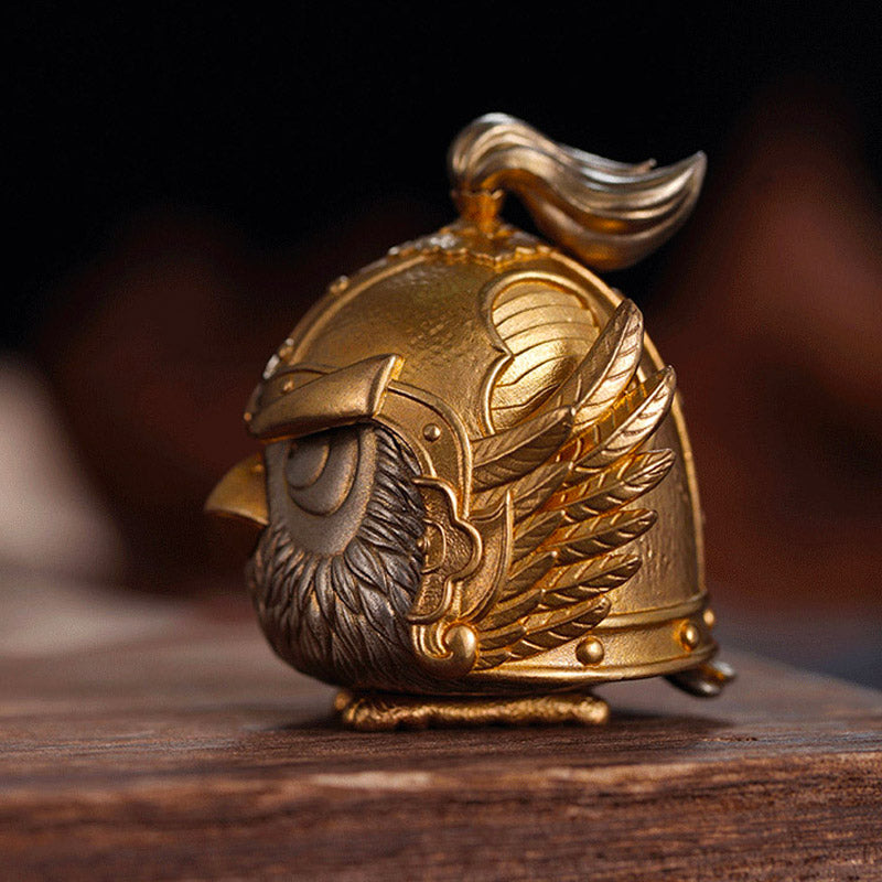 Creative Bird General Pure Copper Handcrafted Decorative Ornament Desktop Mini Storage Box Home Decor-06
