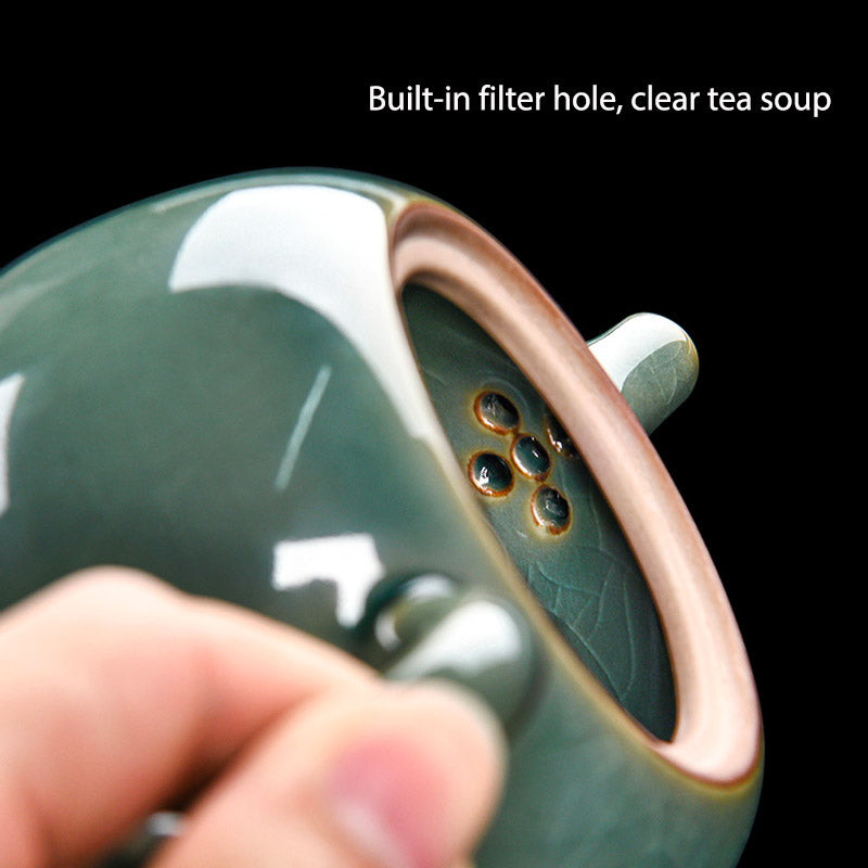 Vintage Classic Ru Kiln Ceramic Tea Pot with Built-in Filter Hole Chinese Style Brewing Tea Pot-03
