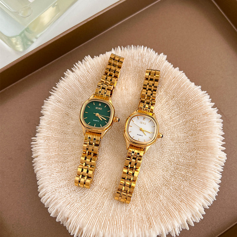 Minimalist Retro Square Women's Watch-04