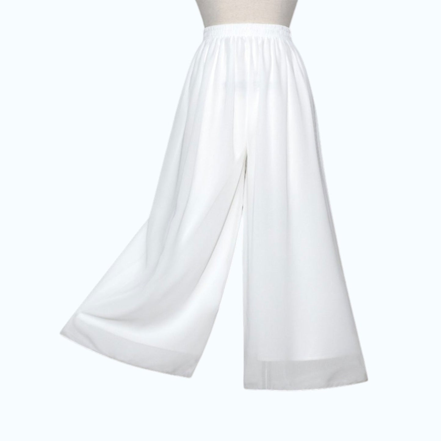 Minimal Wide-Leg Hanfu Underskirt Pants - Base Layer for Mamian Skirts-05