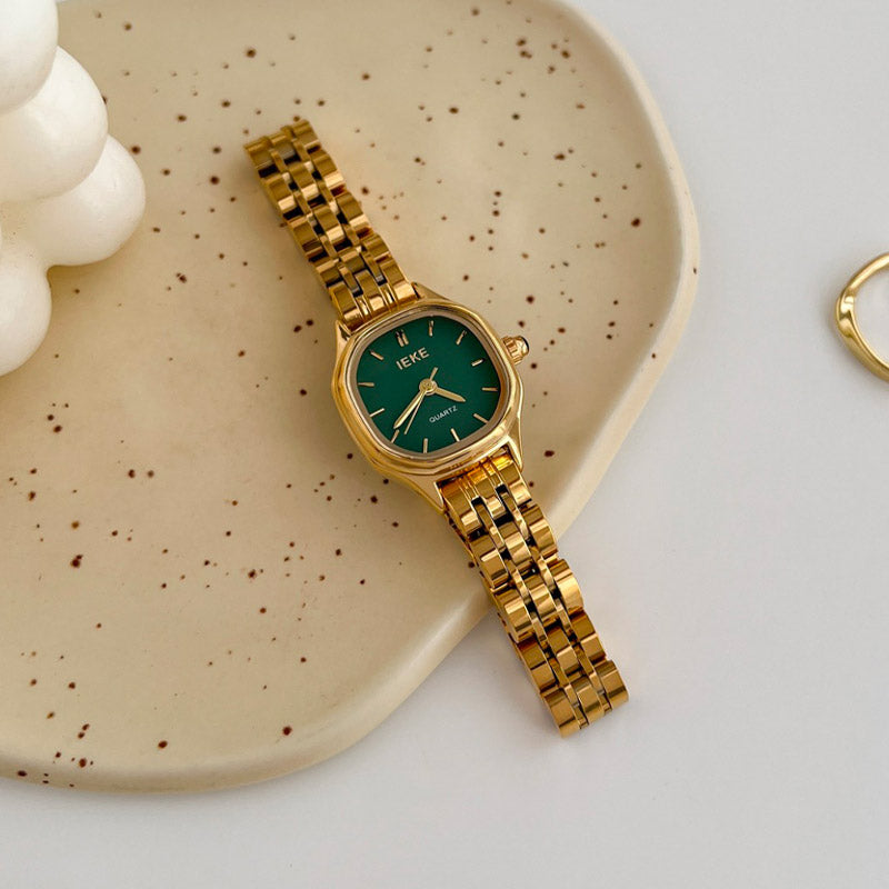 Minimalist Retro Square Women's Watch-05