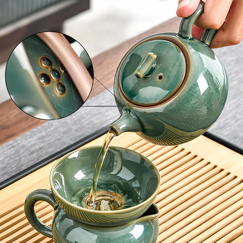 Vintage Classic Ru Kiln Ceramic Tea Pot with Built-in Filter Hole Chinese Style Brewing Tea Pot-04