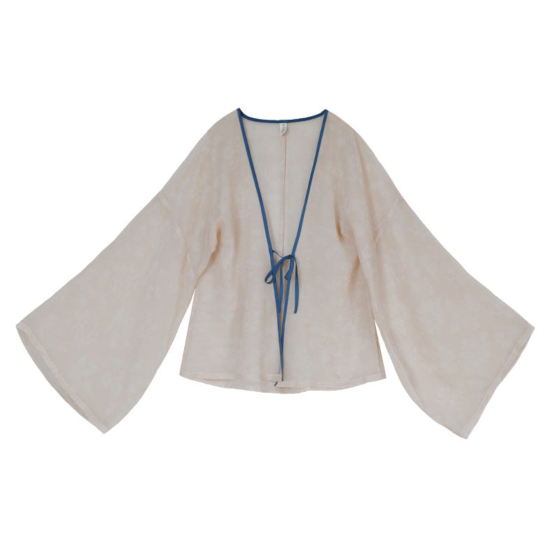 Quietly Awaiting Blossoms - Tang Dynasty Inspired Chest-length Dress Hanfu Skirt Set