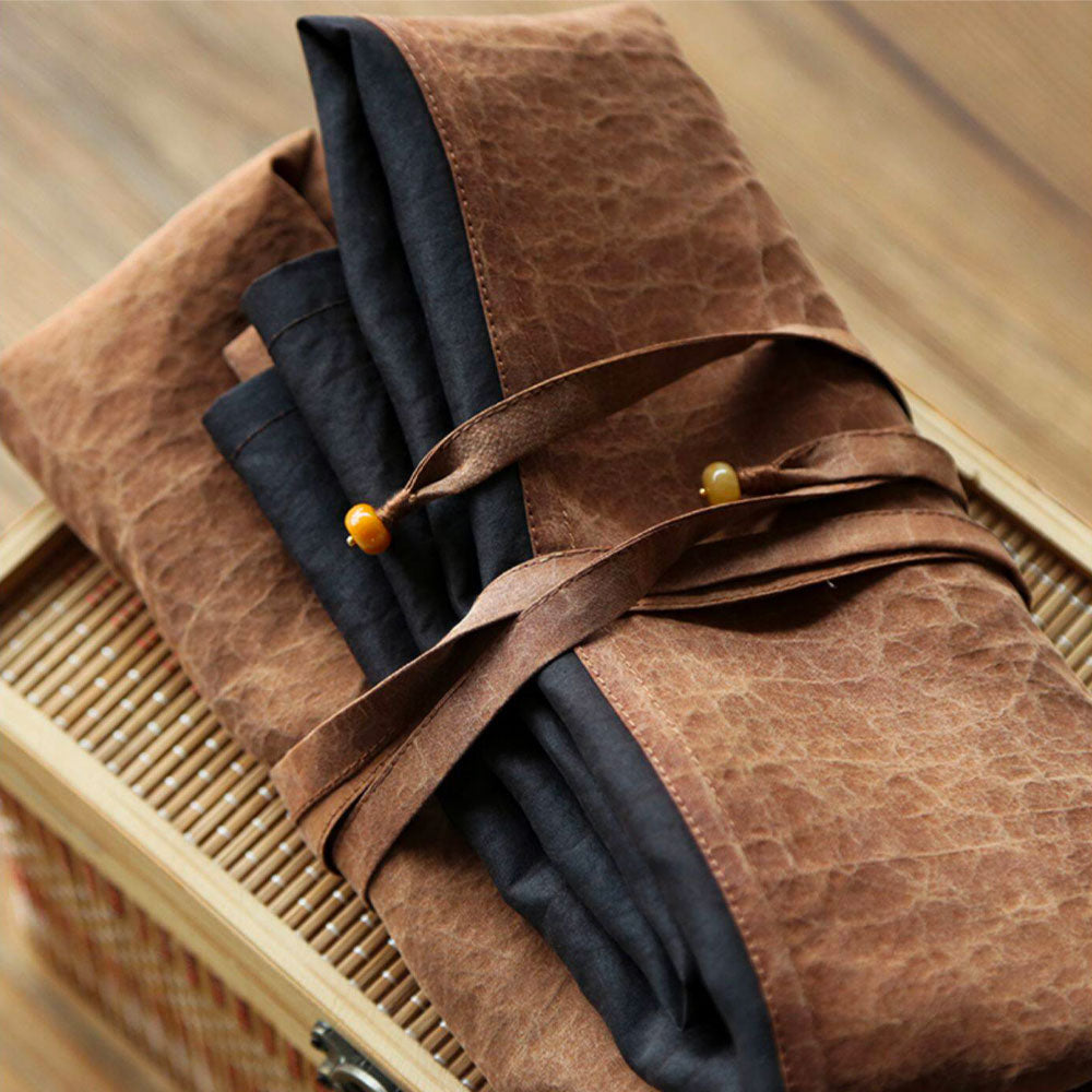 Exclusive Retro Chinese-style Silk Fragrant Cloud Gauze Midi Skirt Mulberry Silk Belted Pencil Skirt-11