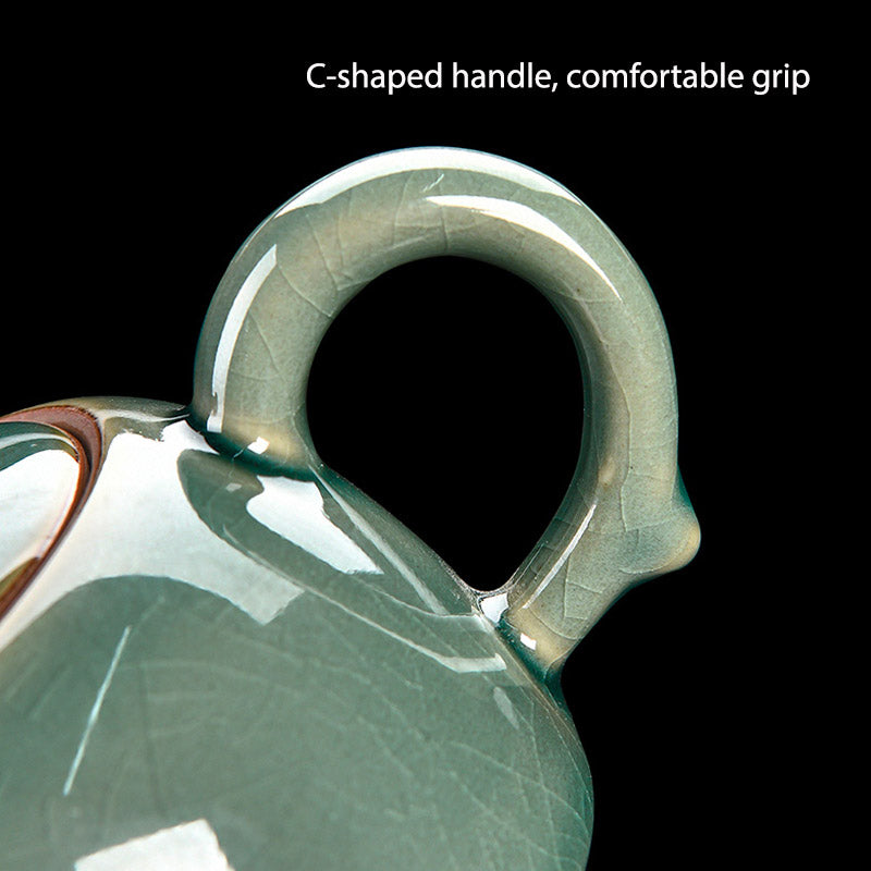 Vintage Classic Ru Kiln Ceramic Tea Pot with Built-in Filter Hole Chinese Style Brewing Tea Pot-05