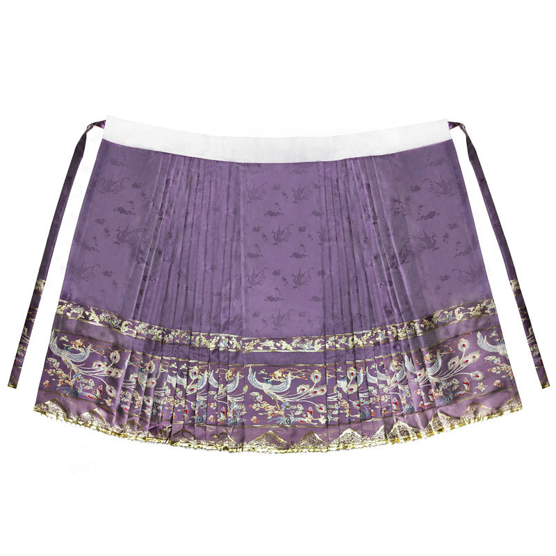 chinese hanfu horse face skirt