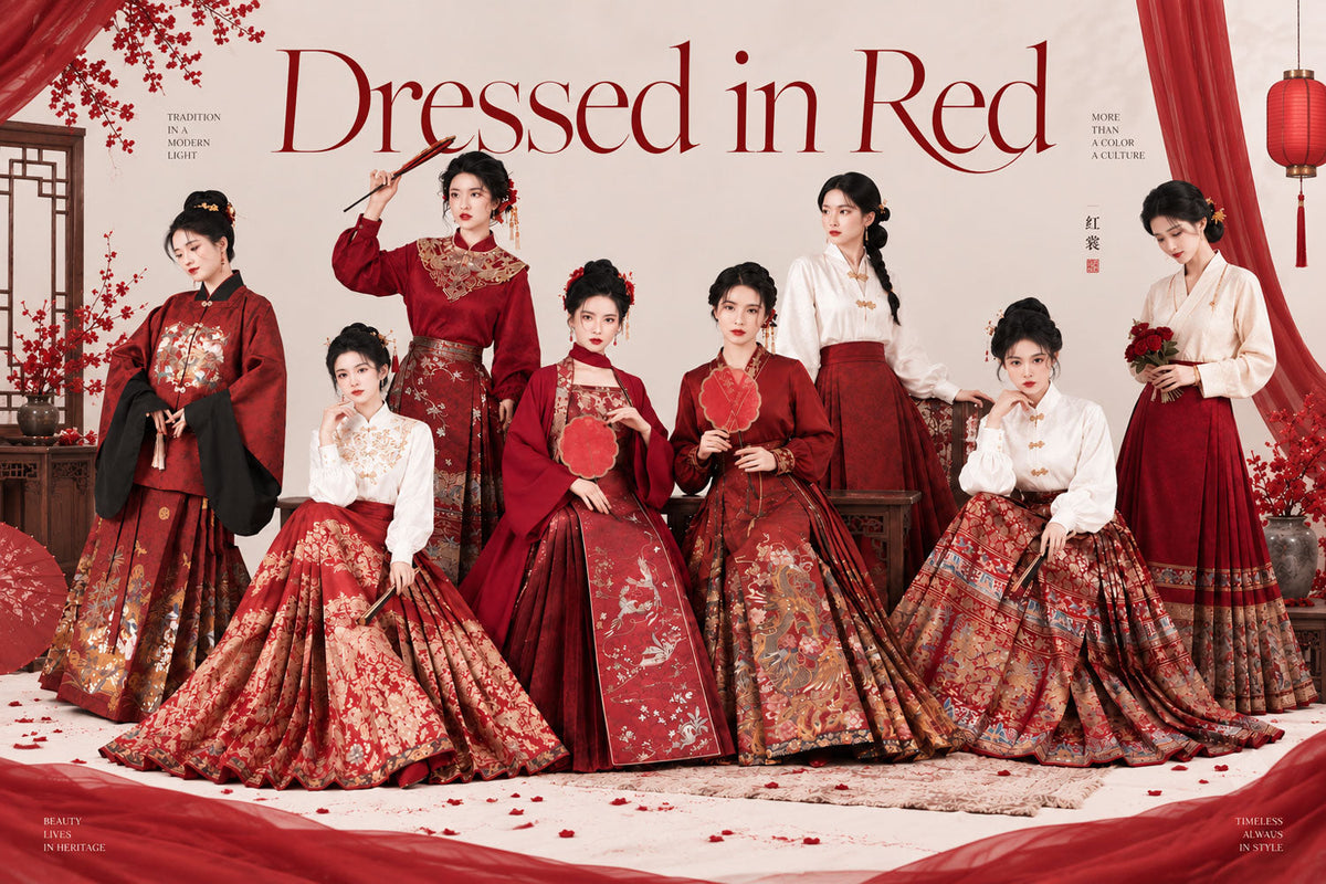 Dressed in Red: The Meaning and Beauty of Red Mamian Skirts