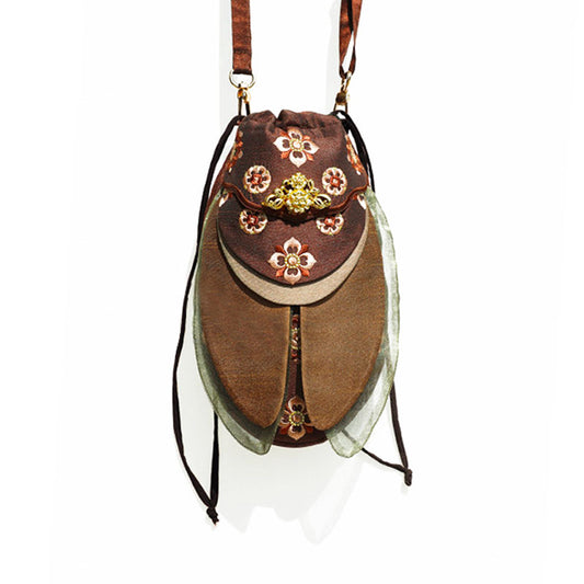 Tang Baoxiang Flower Embroidered Cicada-Wing Crossbody Phone Bag-01