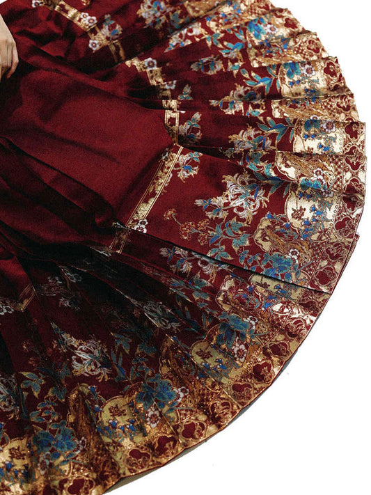 Herbal Romance – Chinese Herbal Love Story Ma Mian Qun Hanfu Skirt-01