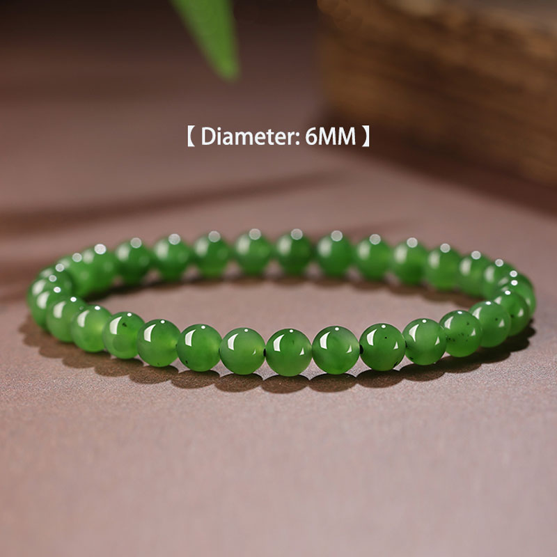 Buy Green Jade Beads Bracelet With Chinese Gold Plated Feng Shui Pixiu Pi  Yao Charm / Handmade Bracelet for Men Women / Good Luck and Wealth Online  in India - Etsy