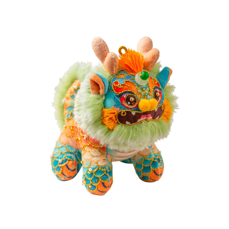 Authentic Chinese Qilin Embroidery Kit – Mythical Beast from Shan Hai Jing | DIY Cultural Heirloom & Meaningful Gift-01