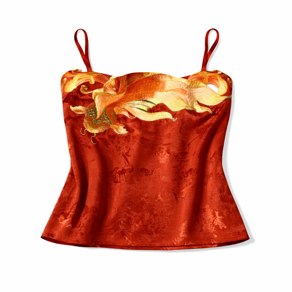 Goldfish Embroidered Hanfu Inner-Layer Camisole-01