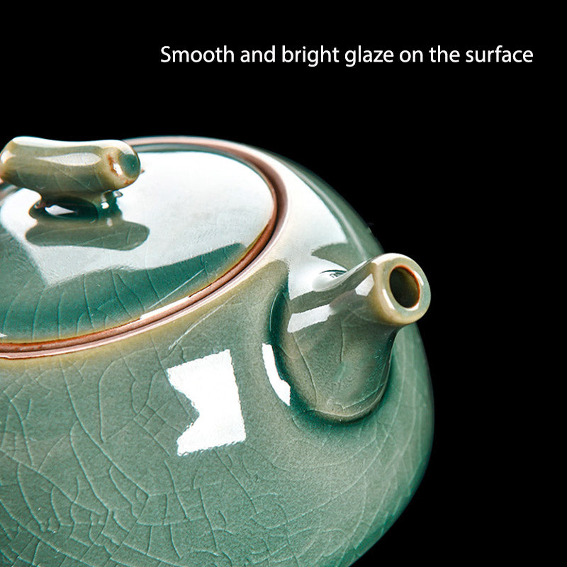 Vintage Classic Ru Kiln Ceramic Tea Pot with Built-in Filter Hole Chinese Style Brewing Tea Pot-02