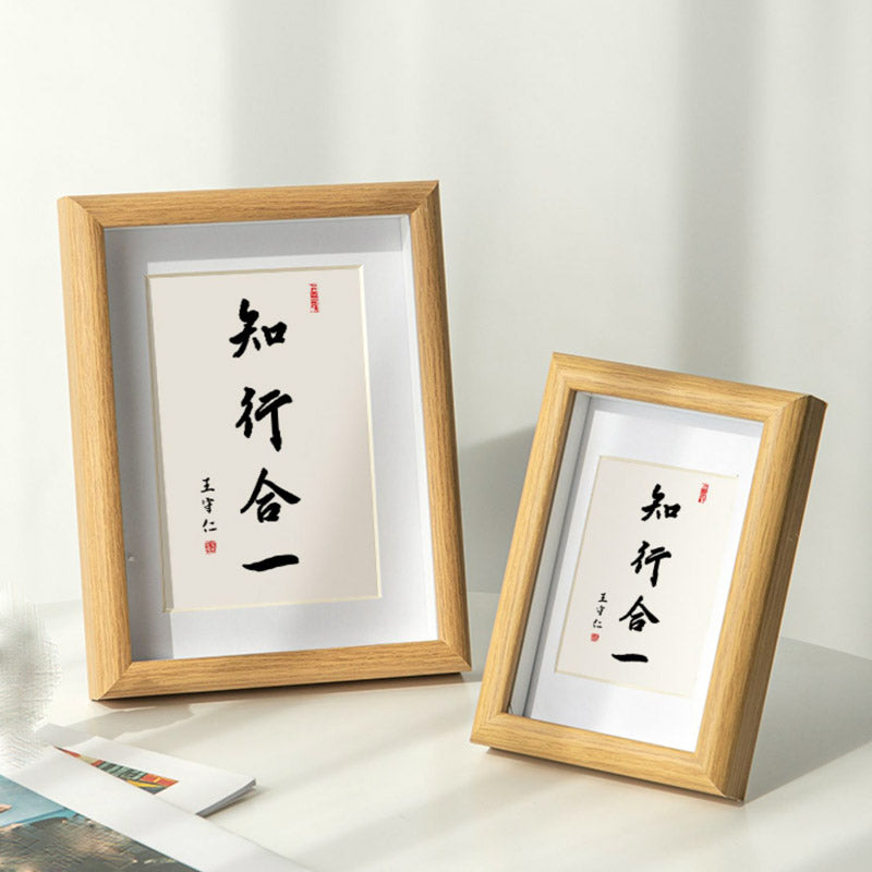 Unity of Knowledge and Action - Wang Yangming's Philosophy of Mind Calligraphy and Painting Desk Decoration Art