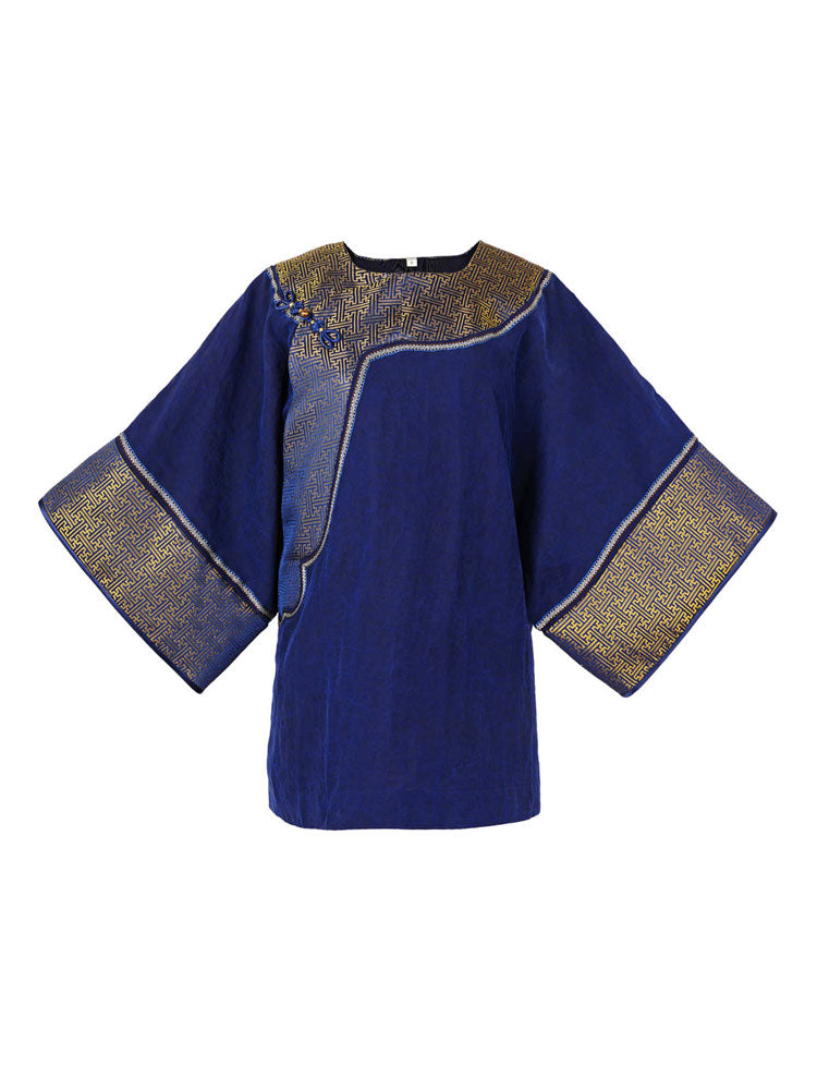 Chinese-Inspired Embroidered Mulberry Silk Top for Women-06