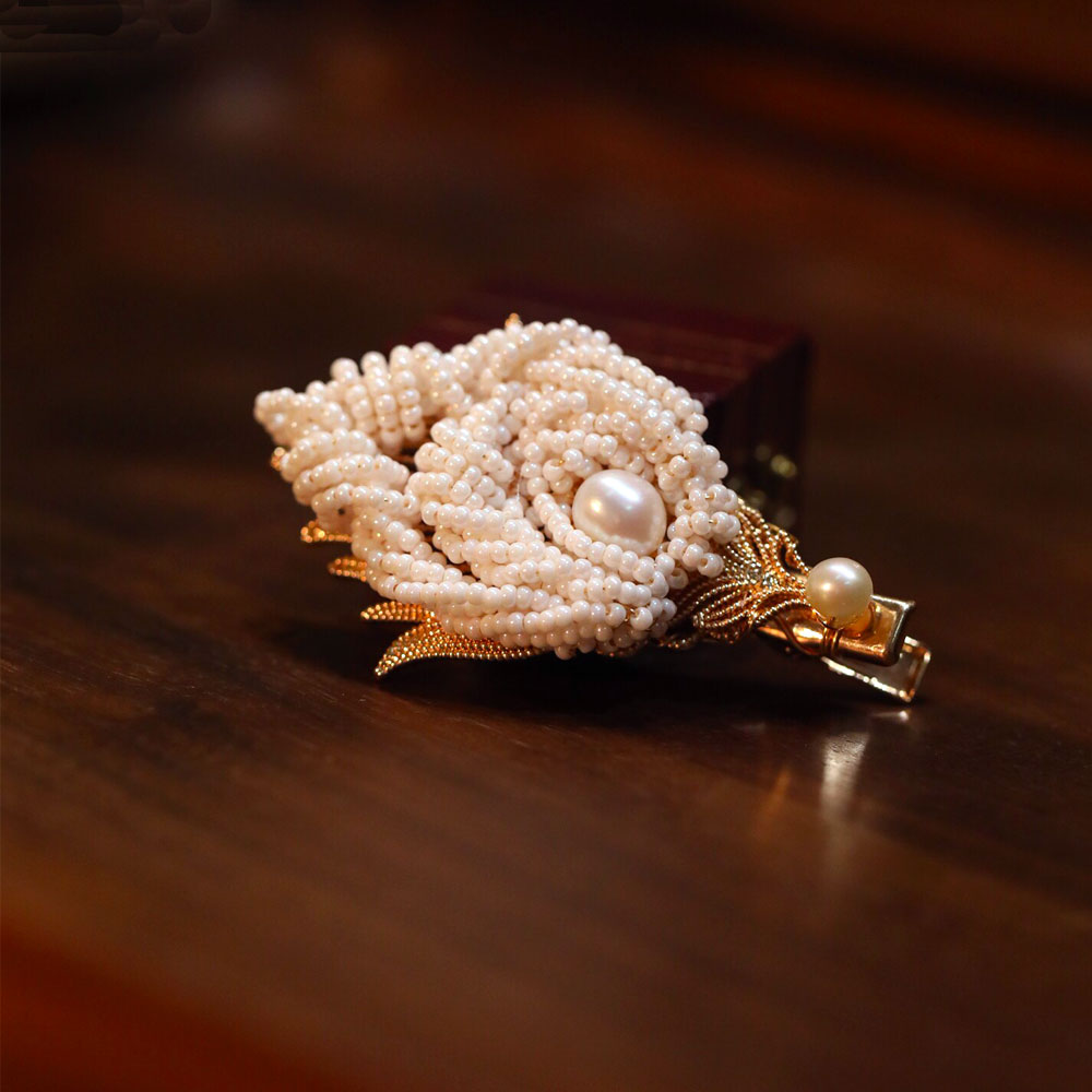 Chinese Phoenix Tail Pearl Hairpin & Hair Clip-09