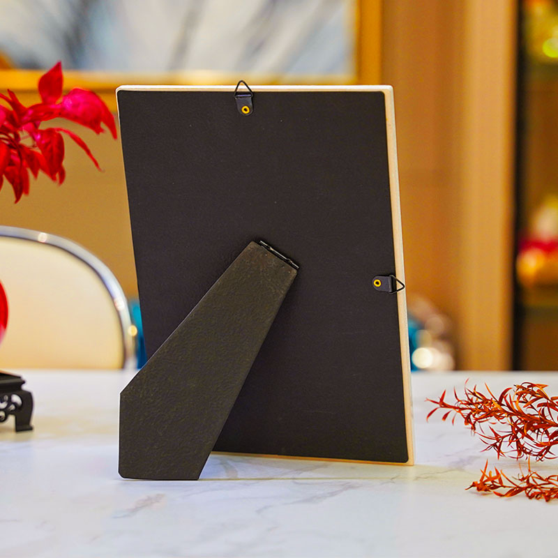 Dragon Koi Blessing Porcelain Table Art – Auspicious Home & Office Display-05