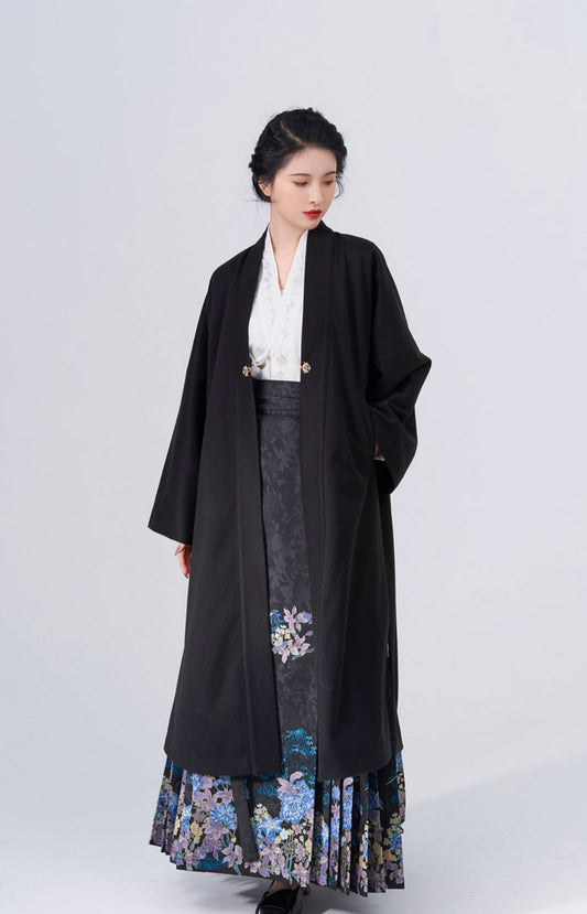 Manteau décontracté d'automne et d'hiver de style chinois moderne Han