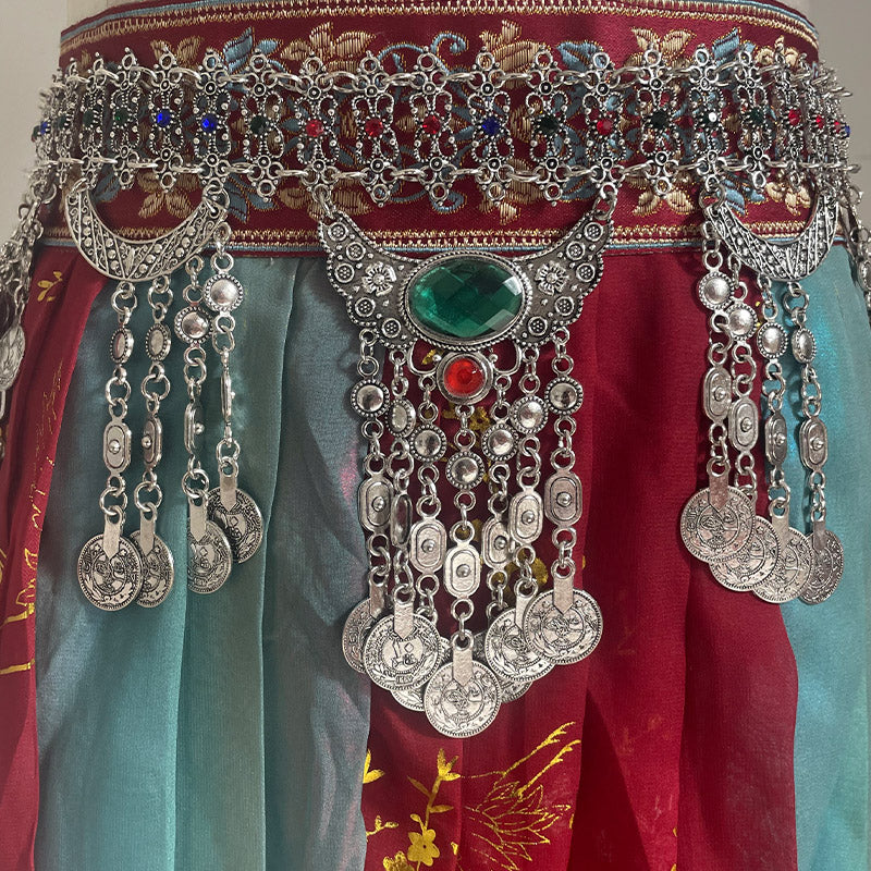 Ensemble de costumes de robe de princesse Dunhuang Feitian fait à la main